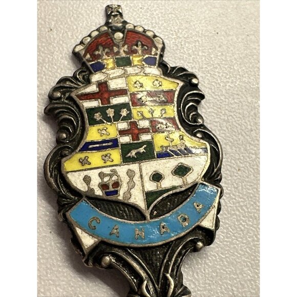 1902 King Edward Hotel Toronto Sterling Silver Antique Spoon 5 1/4"  Canada R.D. - Picture 16 of 16